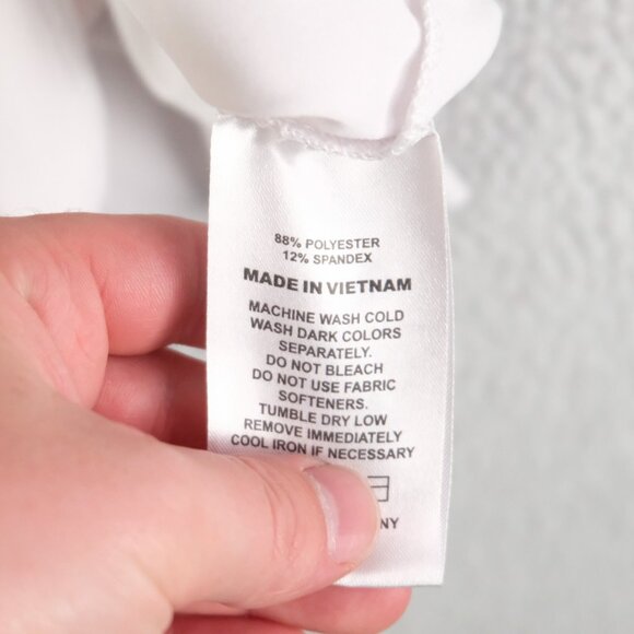 Footjoy Polo Mens Large Gray Blue White Striped ProDry Golf Performance - Picture 7 of 8